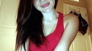 Teen Cute Italian Brunette Solo At