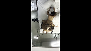 The Big-bootied Girl's Ass Got Full of Delicious Brunette Cum.