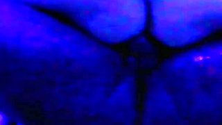 Lucky Gurl Kween Bunny B - Hardcore Fucking a BBC in Neon Lights