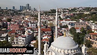 Hijab Hookup - Muslim Girl Alexia Anders Pleasures Her Boyfriend and Makes Him Cum on Her Arab Pussy