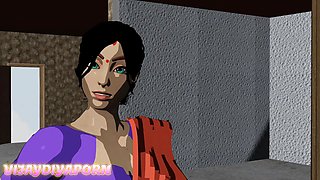 Bhabhi Muth Marte Caught (real Sex Story in Hindi) Hindi Animation Video