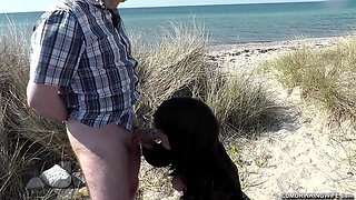 Taking All Cocks and Loads on a Beach