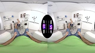 Sex Spur To Live Through The Day - Blonde Secretary Pov Vr Hardcore Fucking In The Office