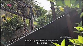 Thay Ksada And Verified Amateurs - Hot Wife Fucking With The Water Delivery Man - With English Subtitles