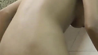 Johntronx - Fucking All Over Bathroom with a Sexy Slim Asian Girl