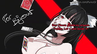 Decide the fate of your orgasm with Yumeko Jabami (Coin Toss JOI)