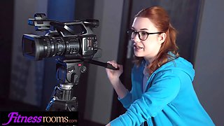 Fitness rooms Rebecca Volpetti red haired czech lesbo Pussy Eating climax