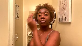Naked and prepped with me: gorgeous glam makeup everyday routine tutorial with Alliyah Alecia