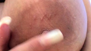 Big boobs milf masturbates with her dildo