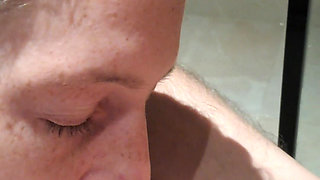 I Tease Daddy Then End up Sucking His Dick on the Toilet