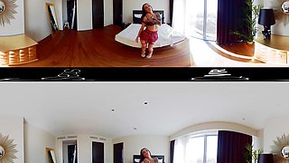 Private Tutor, Private Dance; Busty Schoolgirl Strips On The Bed