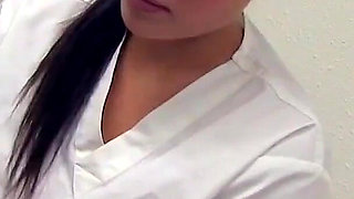 Sexy London Keyes sucking on huge dick while masturbating pussy