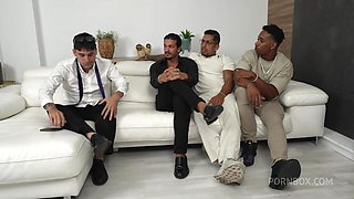 Primero te follamos todos y vemos si puedes ser una buena novia