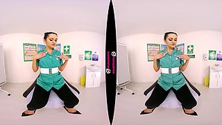 Let Me Check Your Cock - Nurse Strips Jerk Off Instruction