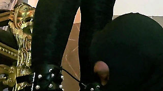 Monika Schmidt Dirty Shoe Soles Licking Giantess Boot Worship