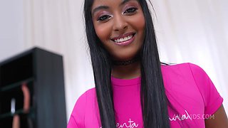 Divine beauty India do Sul gets a great anal pounding from a