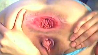 Russian Webcam Girl Plays with Dildo