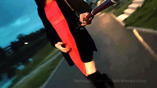 Style No4 Pink Lust. "pink Dress. Dark Thoughts. Dirty Fingers.