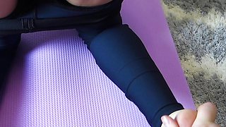 Anal Yoga. He stretched my ass during training