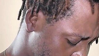 African Beauty First Time with Two