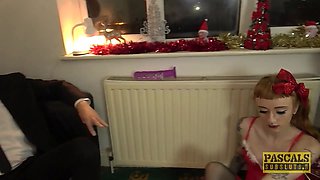 Pascal makes an anal tramp for santa