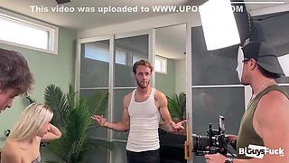 Gets His Hairy Hole Rimmed Mmf Bi With Justin Taylor, Mina Moon And Scarlett Hampton