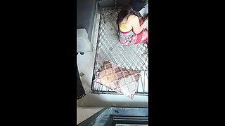 Husband Fucking Virgin Indian Desi Bhabhi Before Her Marriage so Hard and Cum on Her in Desi Cot Telugu-fuckers