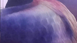 My Step Mother Asks Me for a Massage on Her Big Ass and I Can’t Resist, Spilling All My Semen Over Her Big Black Ass.