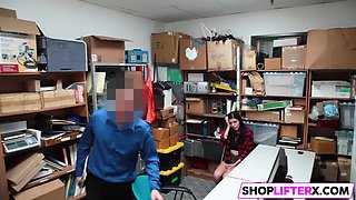 Teen Shoplifter Is In A Tight Corner