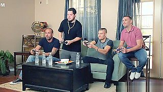 Ryan Conner can take four dicks at once - Brazzers