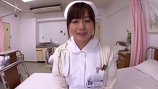 Exotic Japanese chick Hirono Imai in Amazing Nurse, Stockings JAV clip