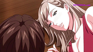 We are Having Sex with my Classmate, Her Stepsis knocks on the Door.. - Hentai Anime, ENG Sub