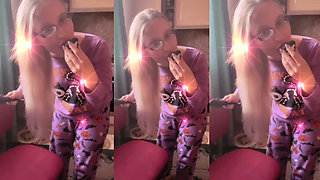Asmr Long Blonde Hair Brushing
