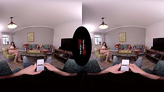 Bored As Fuck - Busty Brunette In Bed - Sexlikereal