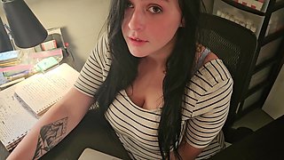 Beautiful Big Tits Secretary Needs a Vacation and the Boss Needs a Little Convincing