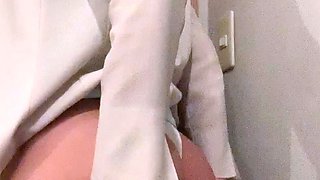 Webcam Asian camgirl testing brand new toy