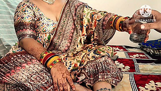 Karwachauth Special (anal Video) Bhabhi's Ass Me Thick Penis in Hindi Audio