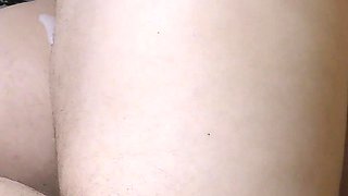 Two Cumshots on Wife Ass and Pussy From Behind! - Milky Mari