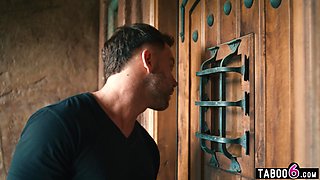 Census taker catches hot latina MILF