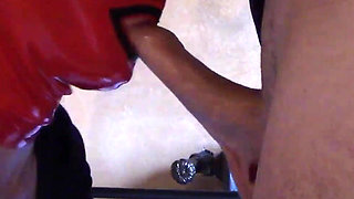 MILF Sucks a Big Cock Close up