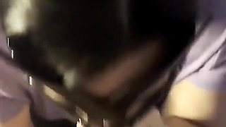 Hot Babysitter Gives Her Boyfriend a Sloppy Blowjob and Gets a Messy Facial!