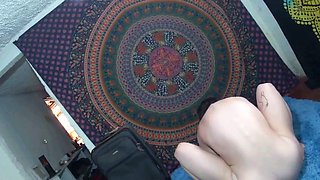 Naked Yoga Routine by a Stunning Teen Babe