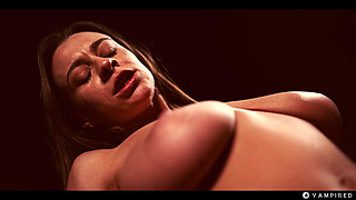 3d Anime Horror Hot Lesbian Vampires Live Action - Asian Girl Gets Home Invaded by Horny Big Tits Vampire