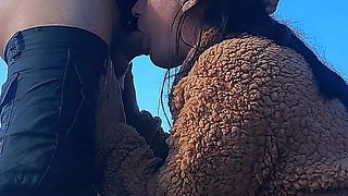 Tour Guide Fucks Married Woman's Big Ass on the Mountain Peak