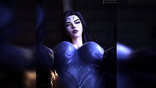Brunette is shafted in a 3D fucking