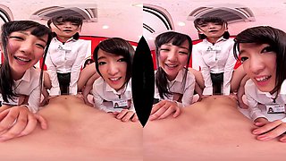 Starting Off The New Year With The Female Employees Of Sod! Part 3 - Ffffm Asian Office Sex