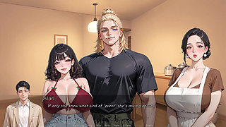 Ntr'd by My Friend Nts Route #21 - Ai Porn Game