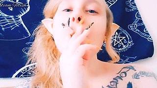 Smoking Fetish Video