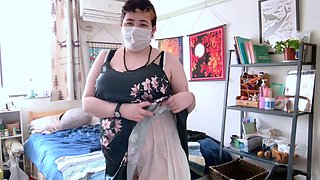 Giant natural tits, stepmom, chubby girl