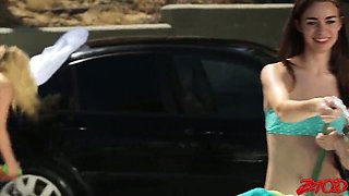 Carwash Sex orgy